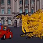 ¡Alucinante! Esta fue la predicción de los Simpson sobre la reina Isabel