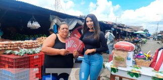 La Ruleta Ganadora de Crónica TN8 se fue al mercado de Estelí con todos los premios