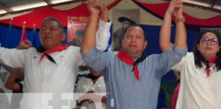Presentan a candidato a alcalde y vicealcalde del FSLN en Matiguás Presentan a candidato a alcalde y vice-alcalde del FSLN en Matiguás