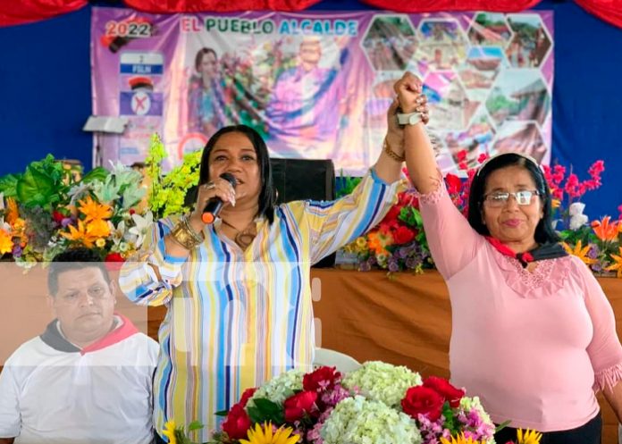 FSLN presenta a candidatos a Alcalde y Vicealcalde en Diriomo