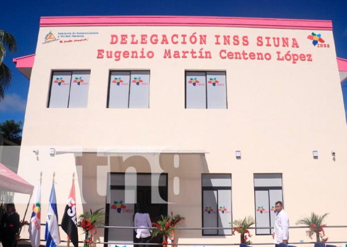 Inauguran oficinas del Instituto Nicaragüense de Seguridad Social en Siuna