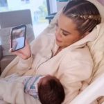 Khloé Kardashian y su hijo nacido de un vientre en alquiler Khloé Kardashian y su hijo nacido de un vientre en alquiler