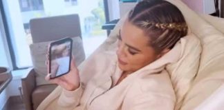 Khloé Kardashian y su hijo nacido de un vientre en alquiler