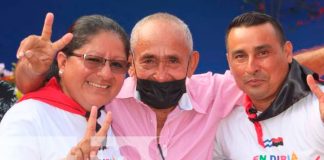 FSLN presenta candidatos a Alcalde y Vicealcalde en Diriá