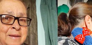 "Entre lágrimas", abuelita recibe muñeca que nunca pudo tener de niña