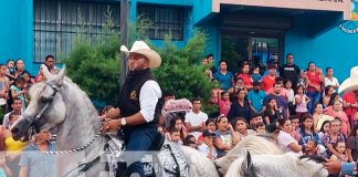 Desfile hípico en Matagalpa en saludo a la Virgen de La Merced