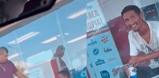 "Una cerveza no te pone feliz" Viral por su reacción al recibir una cerveza