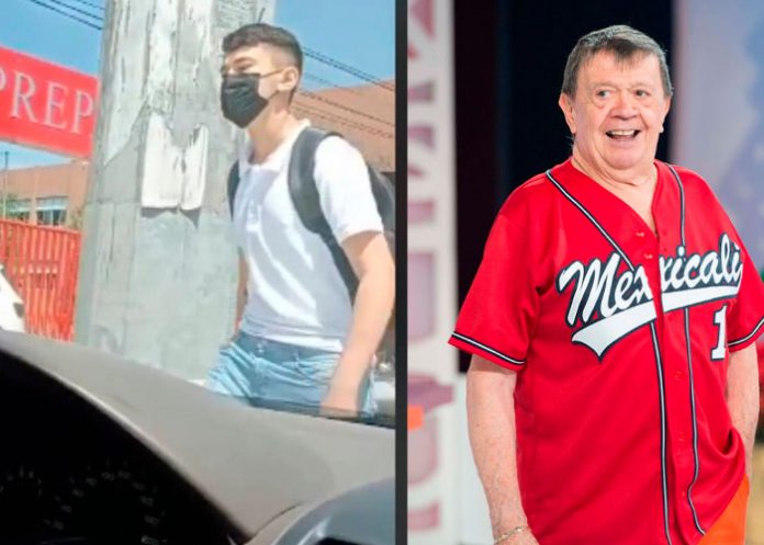 1 Llega a la escuela del hermano escuchando “Tacos de Caca” de Chabelo