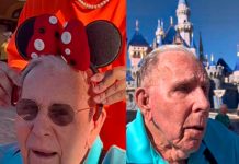 ¡Sueño cumplido! A sus 100 años conoce Disneylandia, su reacción es viral ¡Sueño cumplido! A sus 100 años conoce Disneylandia, su reacción es viral