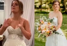 La boda más viral del TikTok: Novia no aguanta el calor y rompe su vestido Novia no aguanta el calor y rompe su vestido