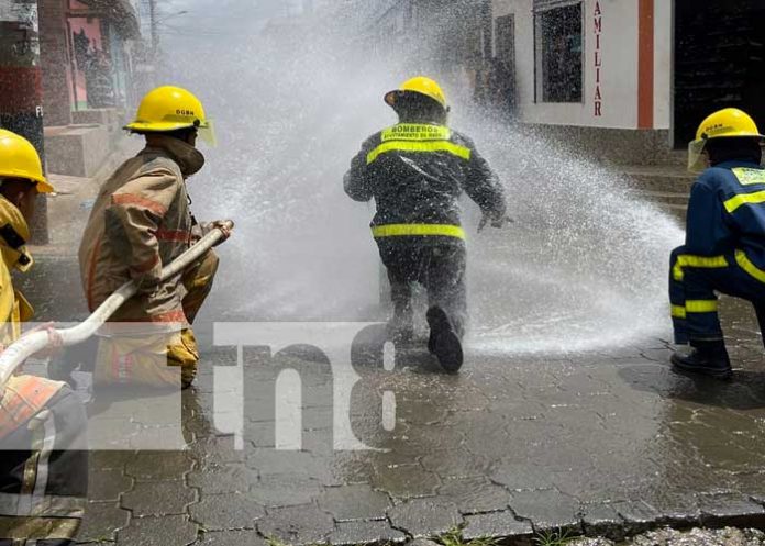 1 Con total éxito se realizó el Ejercicio Multiamenazas en Nandaime y Jalapa