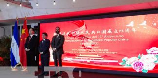 Nicaragua celebró el 73 aniversario de fundación de la República Popular China