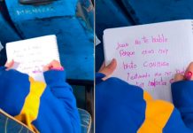 ¿Tan chiquita? Niña es viral en TikTok por escribir una carta de desamor