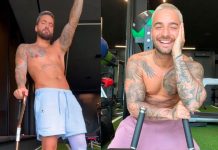 Maluma muestra cómo se baila tras una cirugía “Cojo, pero con flow”