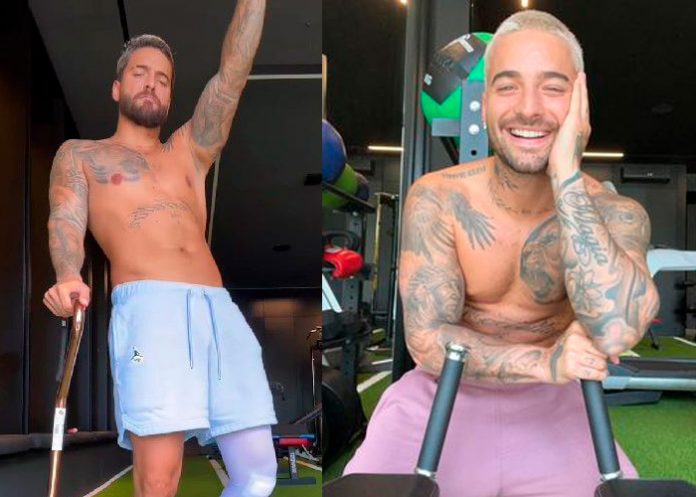 Maluma muestra cómo se baila tras una cirugía “Cojo, pero con flow”