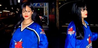 Rihanna ayudó a limpiar un restaurante junto a los empleados