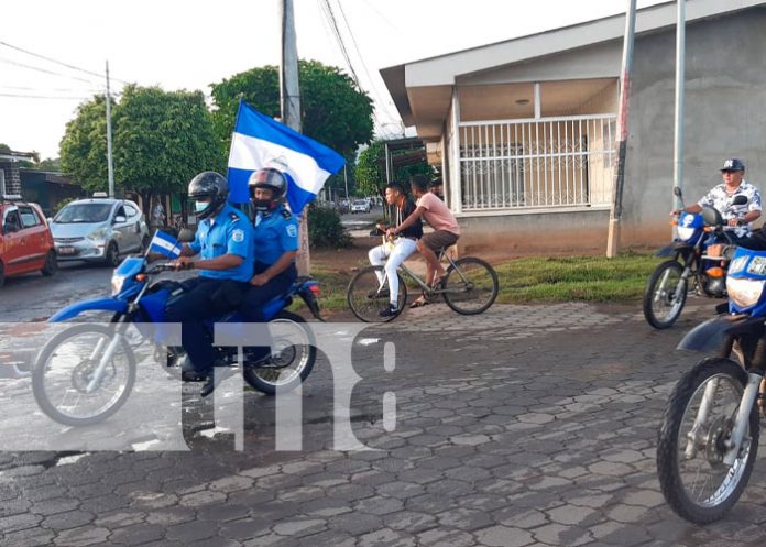 Granada y Nueva Segovia saludan con diana a las fiestas patrias