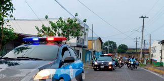 Policía Nacional de Jinotega, Boaco y Matiguás celebran a la patria