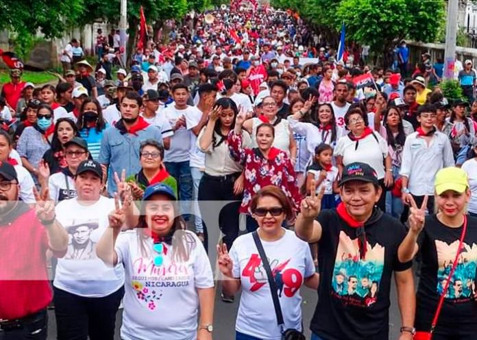 Masaya celebra a la patria y el heroísmo del comandante Ulises Tapia Roa