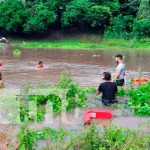 Joven se encuentra desaparecido tras intentar cruzar el Río Malacatoya Joven se encuentra desaparecido tras intentar cruzar el Río Malacatoya