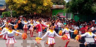 D-II de Managua rinde homenaje a la patria al son la lira y el tambor