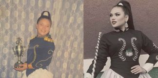 Palillona de Jinotega rinde homenaje a su mamá recreando traje de 1997