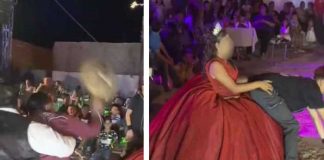 Por "perrearle intenso a la quinceañera": Papá arma tremendo "bochinche"