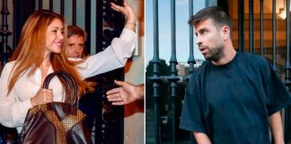 Shakira sonriente y Piqué molesto luego de su primer encuentro legal