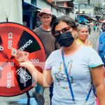 Llega la ruleta ganadora al mercado de Boaco a entregar muchísimos premios