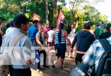 Ometepe y Jalapa celebran a la patria con caminatas patrioticas