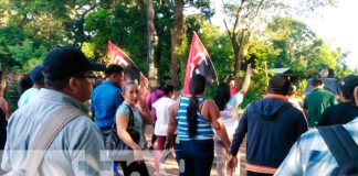 Ometepe y Jalapa celebran a la patria con caminatas patrioticas