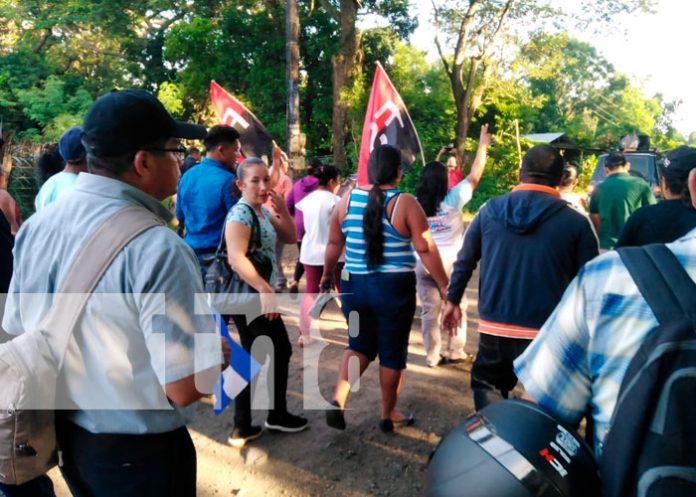 Ometepe y Jalapa celebran a la patria con caminatas patrioticas