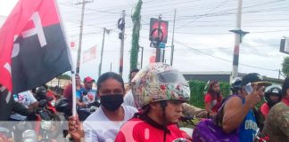 Realizan caravana patria en Managua este fin de semana