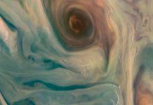 La nave Juno de la NASA capta los colores de Júpiter