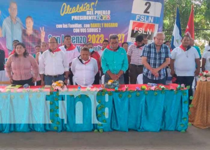 2 Presentación de Candidatos Municipales por FSLN en Boaco