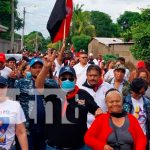 Caminata en respaldo a los candidatos de Tipitapa Caminata en respaldo a los candidatos de Tipitapa
