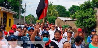 Caminata en respaldo a los candidatos de Tipitapa