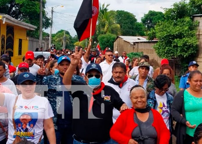 2 Caminata en respaldo a los candidatos de Tipitapa