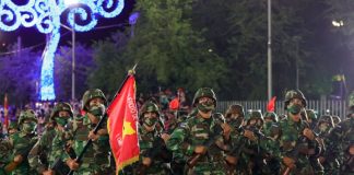 Avenida de Bolívar a Chávez sede del Desfile Militar "Pueblo Ejército" en su 43 aniversario