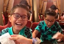 Niño invita a comer a sus padres y se viraliza cuando tiene que pagar