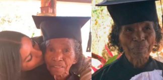 Realiza graduación simbólica a su tía que siempre soñó con ser abogada