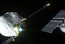 Difunden supuestas «fotos» del choque entre cohete de la NASA y asteroide Difunden supuestas "fotos" del choque entre cohete de la NASA y asteroide