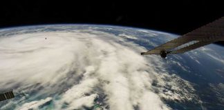 Desde el espacio, captan en video el movimiento del huracán Ian