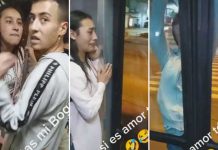 ¡Insólito! Pelea entre pareja termina con el novio colgado de la puerta ¡Insólito! Pelea entre pareja termina con el novio colgado de la puerta