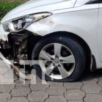 Dos lesionados en accidente de tránsito en La Dalia, Matagalpa Dos lesionados en accidente de tránsito en La Dalia, Matagalpa