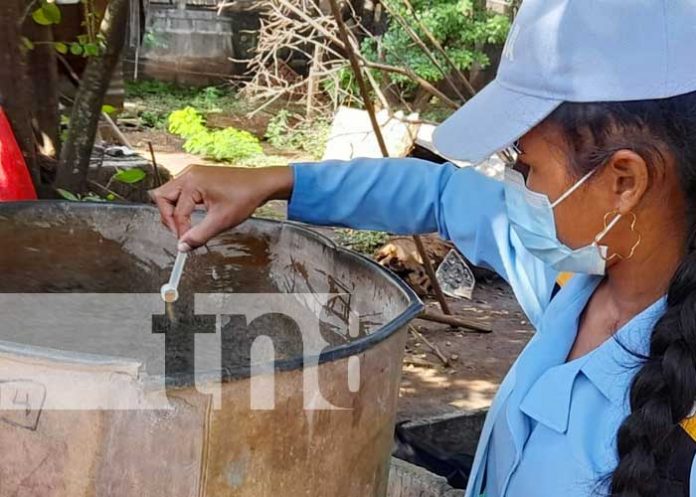 3 MINSA realiza labores de lucha antiepidémica en barrio La Curva, Managua