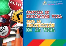 Cartilla de Educación Vial para la Protección de la Vida