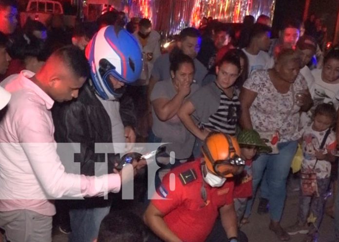 Accidente de tránsito en Estelí deja dos lesionados