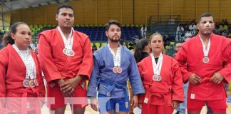 Festival de exhibiciones de combate se lleva a cabo en el Polideportivo España