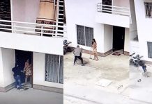 Esconde a su «amante» en un saco de basura y el marido ayudó a sacarlo Logró sacar a su amante de casa cuando su marido llegó